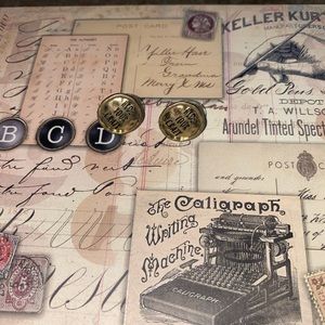 Women’s gold stud earrings